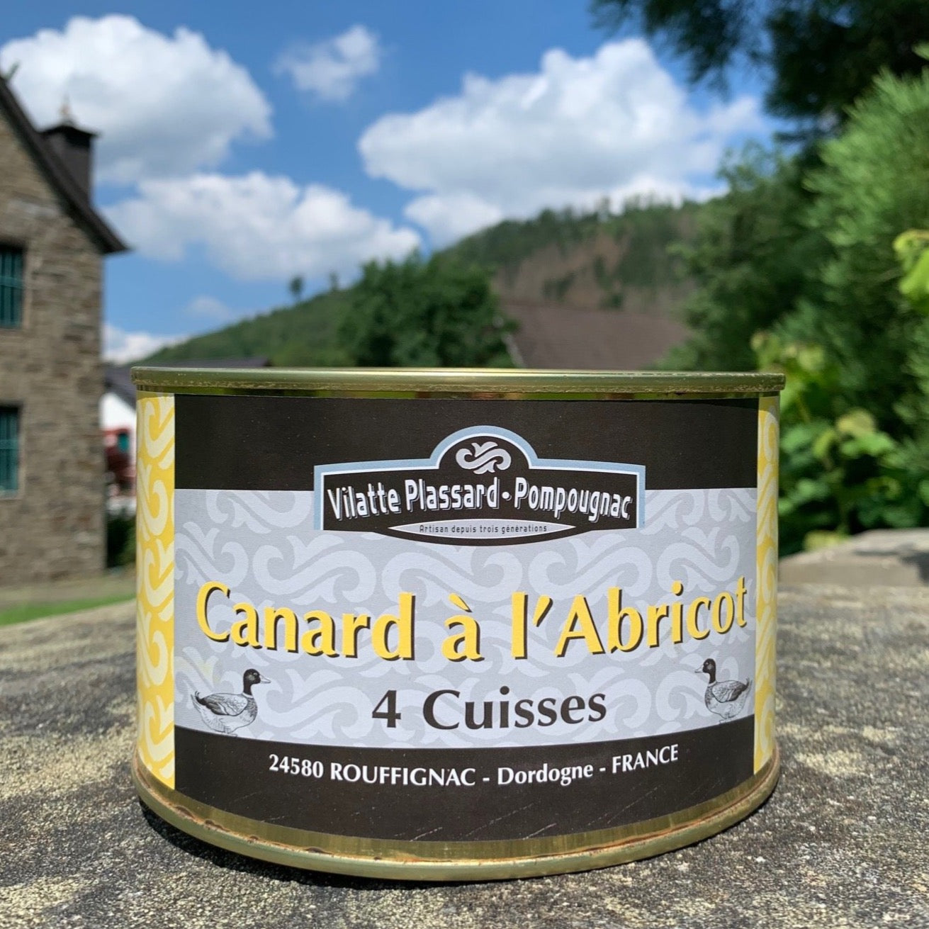 Entenfleisch mit Aprikosen * Canard à lAbricot, 1200g - Perigord-Import