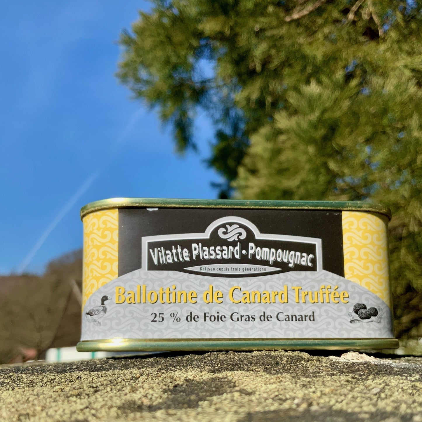 Getrüffelte Entenleberballotine, 200g - Perigord-Import