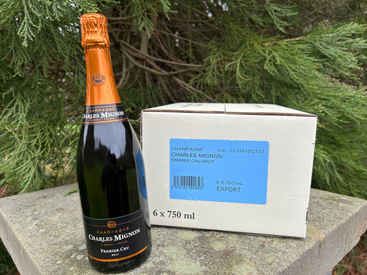 6-er Charles Mignon Brut Premier Cru Champagner - SONDERAKTION ZU OSTERN 2026