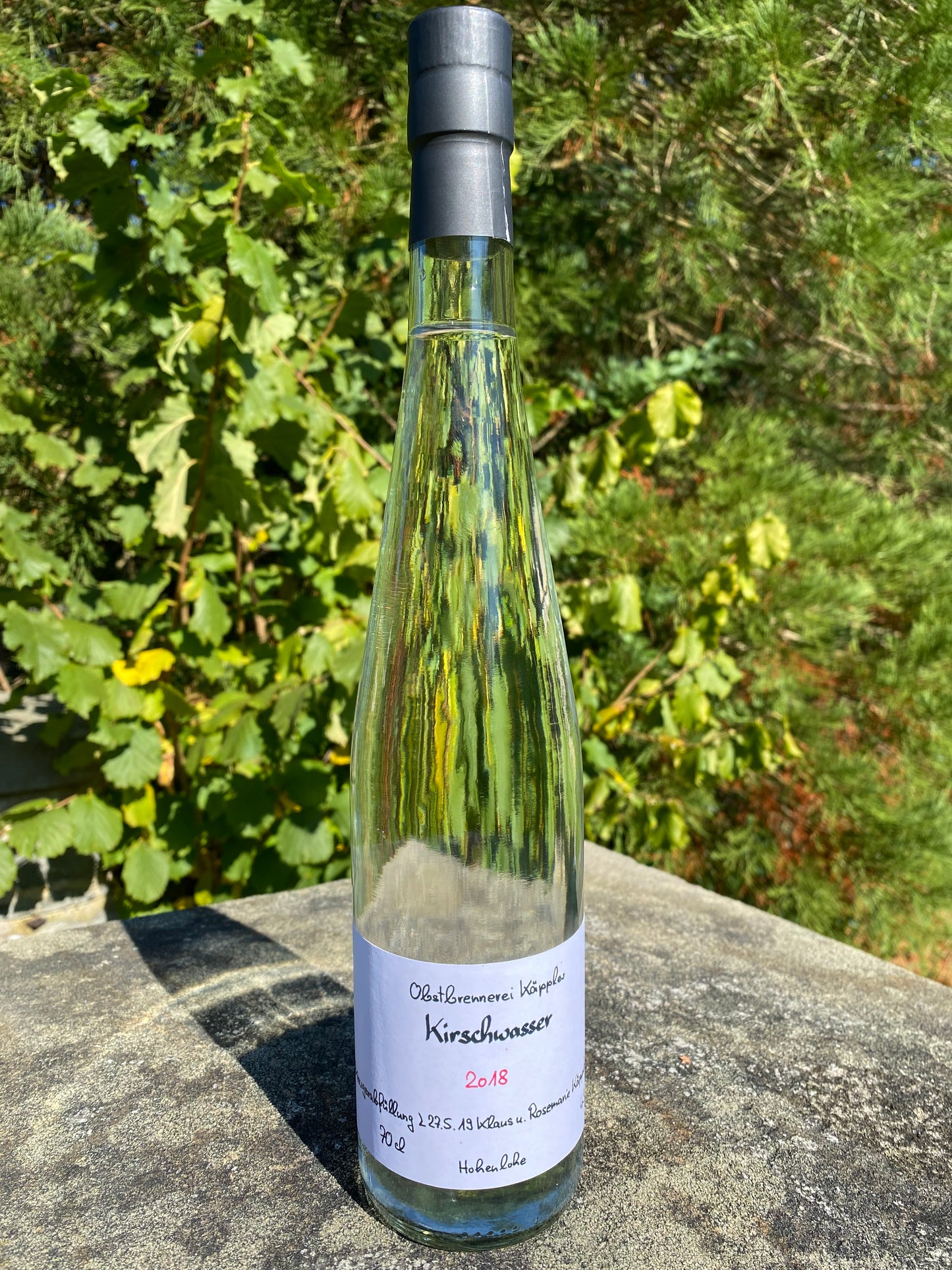 Kirschwasser * Obstbrennerei Käppler * Hohenlohe - Perigord-Import